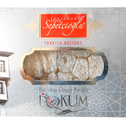 Erdem Sepetçioğlu Hindistan Cevizli Fındıklı Lokum 550 gr