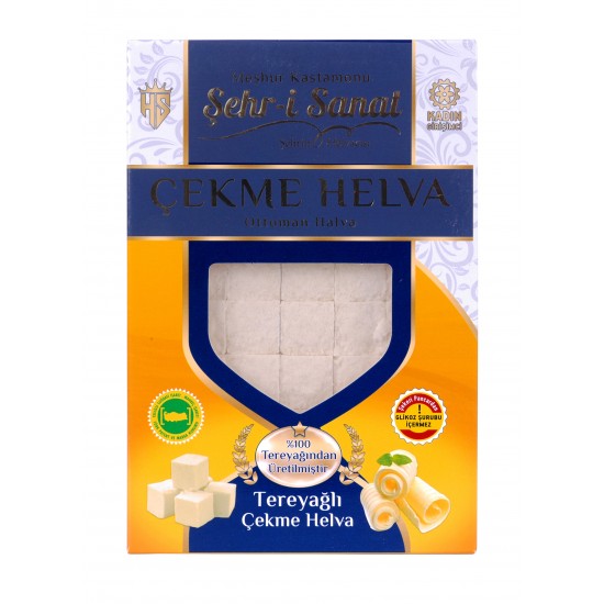 Şehri Sanat Tereyağlı Çekme Helva (V) 260 gr Armada Teknik Bobinaj Şehri Sanat Tereyağlı Çekme Helva (V) 260 gr Armada Teknik Bobinaj