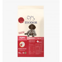 Teodor puppy yavru köpek maması pirinçli yüksek enerjili 15 kg