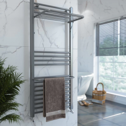 Duffmart Practical 5/11 Amortisörlü 50x110 cm Telegrey Havlupan