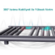 Duffmart Rainbow 4/10 Düz 40x100 cm Antrasit Havlupan Armada Teknik Bobinaj