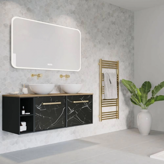 Duffmart Rainbow 4/7 Düz 40x70 cm Gold Havlupan Armada Teknik Bobinaj