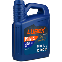 LUBEX PRIMUS EC 20W-50 API SL /CF MOTOR YAĞI 4 LİTRE